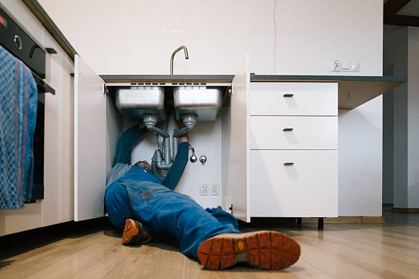 Professional Plumbing technician working in Yorkville, WI